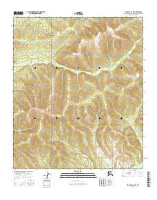 Big Delta C-5 NE Alaska Current topographic map, 1:25000 scale, 7.5 X 7.5 Minute, Year 2016