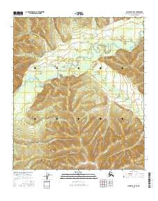 Big Delta C-5 SE Alaska Current topographic map, 1:25000 scale, 7.5 X 7.5 Minute, Year 2016