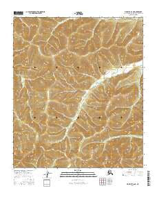 Big Delta C-6 NE Alaska Current topographic map, 1:25000 scale, 7.5 X 7.5 Minute, Year 2016