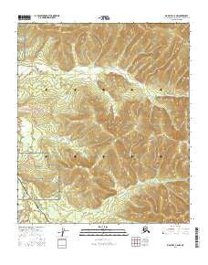 Big Delta C-6 NW Alaska Current topographic map, 1:25000 scale, 7.5 X 7.5 Minute, Year 2016