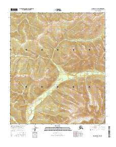Big Delta D-3 NE Alaska Current topographic map, 1:25000 scale, 7.5 X 7.5 Minute, Year 2016