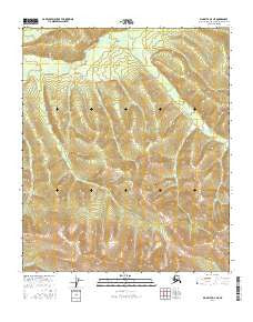 Big Delta D-4 NE Alaska Current topographic map, 1:25000 scale, 7.5 X 7.5 Minute, Year 2016