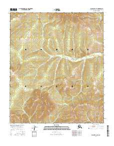 Big Delta D-4 SE Alaska Current topographic map, 1:25000 scale, 7.5 X 7.5 Minute, Year 2016