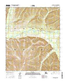 Big Delta D-5 NE Alaska Current topographic map, 1:25000 scale, 7.5 X 7.5 Minute, Year 2016