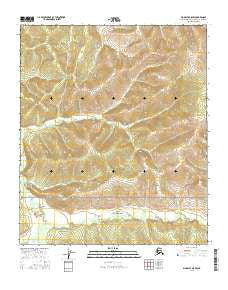 Big Delta D-5 SW Alaska Current topographic map, 1:25000 scale, 7.5 X 7.5 Minute, Year 2016