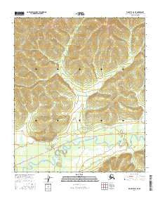 Big Delta D-6 NE Alaska Current topographic map, 1:25000 scale, 7.5 X 7.5 Minute, Year 2016