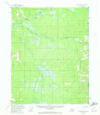 Black River B-1 Alaska Historical topographic map, 1:63360 scale, 15 X 15 Minute, Year 1956