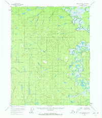 Black River B-4 Alaska Historical topographic map, 1:63360 scale, 15 X 15 Minute, Year 1956