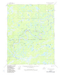 Black River D-6 Alaska Historical topographic map, 1:63360 scale, 15 X 15 Minute, Year 1956