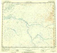 Black River Alaska Historical topographic map, 1:250000 scale, 1 X 3 Degree, Year 1951