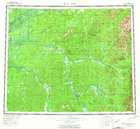 Black River Alaska Historical topographic map, 1:250000 scale, 1 X 3 Degree, Year 1956