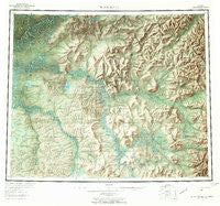 Black River Alaska Historical topographic map, 1:250000 scale, 1 X 3 Degree, Year 1956