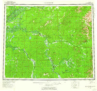 Black River Alaska Historical topographic map, 1:250000 scale, 1 X 3 Degree, Year 1956