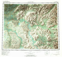 Black River Alaska Historical topographic map, 1:250000 scale, 1 X 3 Degree, Year 1956