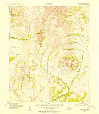 Candle B-5 Alaska Historical topographic map, 1:63360 scale, 15 X 15 Minute, Year 1950