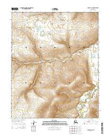 Candle D-1 SE Alaska Current topographic map, 1:25000 scale, 7.5 X 7.5 Minute, Year 2015