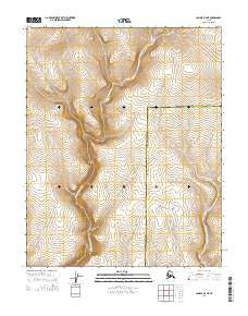 Candle D-2 NE Alaska Current topographic map, 1:25000 scale, 7.5 X 7.5 Minute, Year 2014