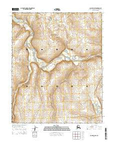 Candle D-4 SW Alaska Current topographic map, 1:25000 scale, 7.5 X 7.5 Minute, Year 2014