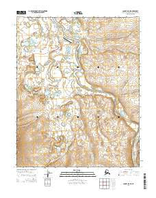 Candle D-5 NE Alaska Current topographic map, 1:25000 scale, 7.5 X 7.5 Minute, Year 2014
