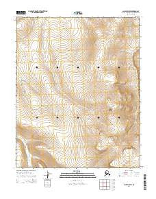 Candle D-5 SW Alaska Current topographic map, 1:25000 scale, 7.5 X 7.5 Minute, Year 2014