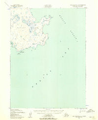 Cape Mendenhall D-2 Alaska Historical topographic map, 1:63360 scale, 15 X 15 Minute, Year 1952