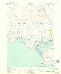 Cape Mendenhall D-4 Alaska Historical topographic map, 1:63360 scale, 15 X 15 Minute, Year 1952
