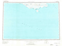 Cape Mendenhall Alaska Historical topographic map, 1:250000 scale, 1 X 3 Degree, Year 1952