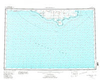 Cape Mendenhall Alaska Historical topographic map, 1:250000 scale, 1 X 3 Degree, Year 1952