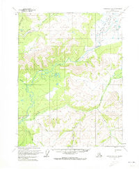 Chandalar A-6 Alaska Historical topographic map, 1:63360 scale, 15 X 15 Minute, Year 1970