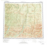 Chandler Lake Alaska Historical topographic map, 1:250000 scale, 1 X 3 Degree, Year 1956