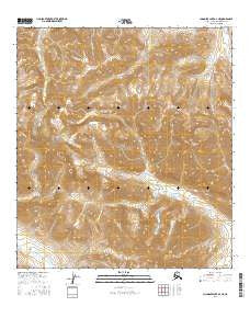 Chandler Lake A-4 NE Alaska Current topographic map, 1:25000 scale, 7.5 X 7.5 Minute, Year 2016