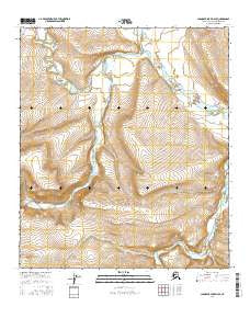 Chandler Lake D-4 SE Alaska Current topographic map, 1:25000 scale, 7.5 X 7.5 Minute, Year 2016