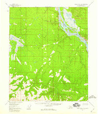 Charley River B-6 Alaska Historical topographic map, 1:63360 scale, 15 X 15 Minute, Year 1956