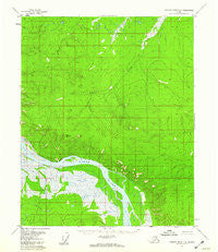 Charley River C-6 Alaska Historical topographic map, 1:63360 scale, 15 X 15 Minute, Year 1956