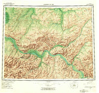 Charley River Alaska Historical topographic map, 1:250000 scale, 1 X 3 Degree, Year 1956