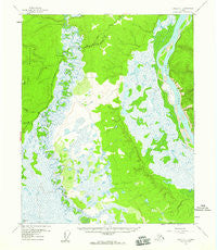 Circle C-1 Alaska Historical topographic map, 1:63360 scale, 15 X 15 Minute, Year 1955