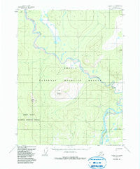 Coleen A-4 Alaska Historical topographic map, 1:63360 scale, 15 X 15 Minute, Year 1956