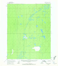 Coleen A-6 Alaska Historical topographic map, 1:63360 scale, 15 X 15 Minute, Year 1956