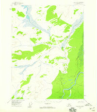 Coleen B-2 Alaska Historical topographic map, 1:63360 scale, 15 X 15 Minute, Year 1956