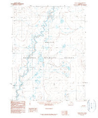 Coleen B-4 Alaska Historical topographic map, 1:63360 scale, 15 X 15 Minute, Year 1990