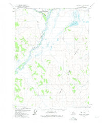 Coleen D-5 Alaska Historical topographic map, 1:63360 scale, 15 X 15 Minute, Year 1972
