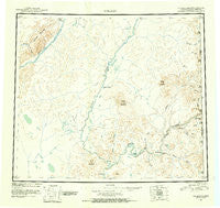 Coleen Alaska Historical topographic map, 1:250000 scale, 1 X 3 Degree, Year 1951