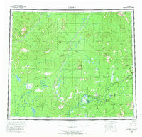 Coleen Alaska Historical topographic map, 1:250000 scale, 1 X 3 Degree, Year 1956