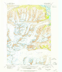 Cordova D-3 Alaska Historical topographic map, 1:63360 scale, 15 X 15 Minute, Year 1953