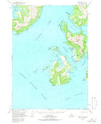Cordova D-8 Alaska Historical topographic map, 1:63360 scale, 15 X 15 Minute, Year 1951