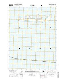 Cordova A-3 NW Alaska Current topographic map, 1:25000 scale, 7.5 X 7.5 Minute, Year 2014