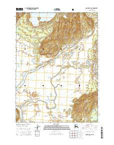 Cordova B-1 SE Alaska Current topographic map, 1:25000 scale, 7.5 X 7.5 Minute, Year 2015
