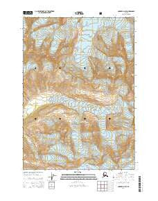 Cordova D-4 SE Alaska Current topographic map, 1:25000 scale, 7.5 X 7.5 Minute, Year 2014