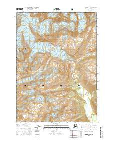 Cordova D-5 SE Alaska Current topographic map, 1:25000 scale, 7.5 X 7.5 Minute, Year 2014