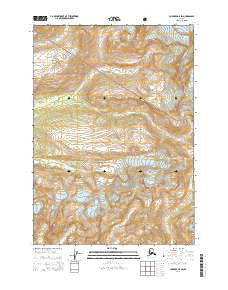 Cordova D-5 SW Alaska Current topographic map, 1:25000 scale, 7.5 X 7.5 Minute, Year 2014